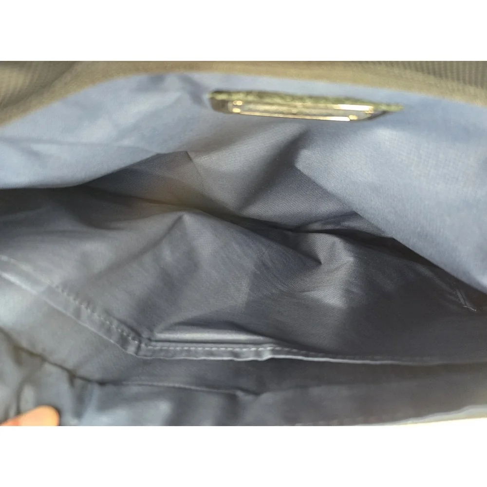 TUMI ARRIVE Black Leather/Nylon Sawyer Briefcase $795 Msrp - Very‎ Nice